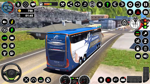 Bus Simulator Night Bus Driver screenshot 6