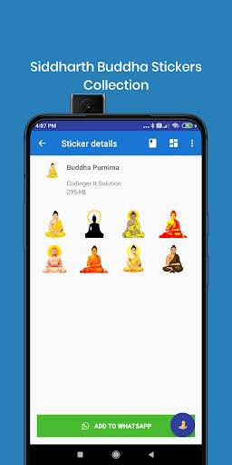 Buddha Purnima Stickers For WhatsApp - WAStickers screenshot 7