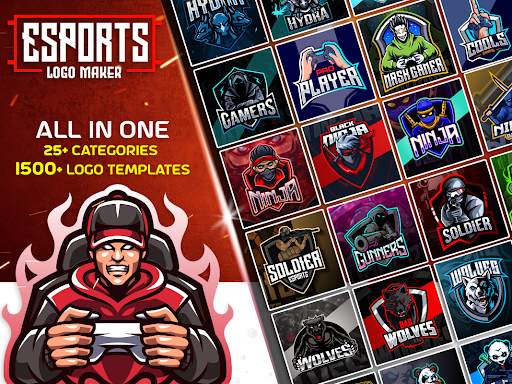 Esports Logo Maker - Gaming Logo Creator App screenshot 1