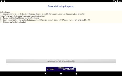 Screen Mirroring Projector screenshot 6