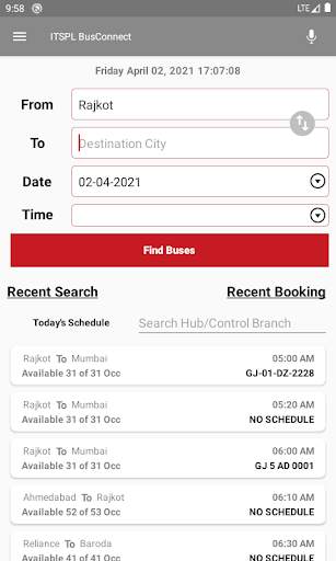 BusConnect screenshot 2