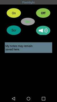 Flashlight with Sound alert screenshot 2
