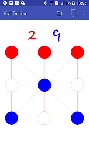 Fall In Line - tic tac toe V2 screenshot 2