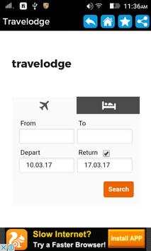 Travelodge screenshot 2