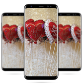 Valentine Theme Wallpapers иконка