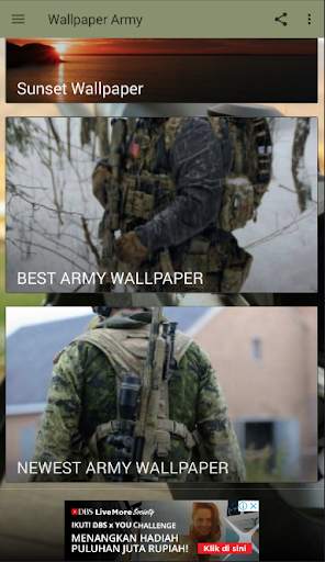 Wallpaper Army screenshot 1