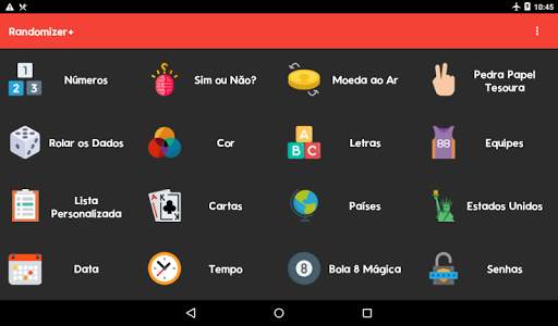 Randomizer  Gerador de Escolhas - Tomar Decisőes screenshot 9
