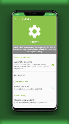 Surf VPN screenshot 3