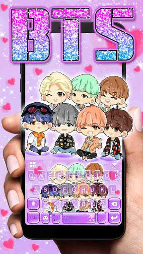 BTS Love Keyboard screenshot 1