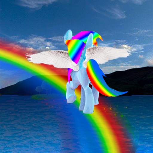 Pony on the rainbow 1.5