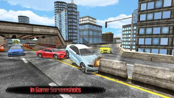 Extreme Car Driving Real City Racing Lite screenshot 5