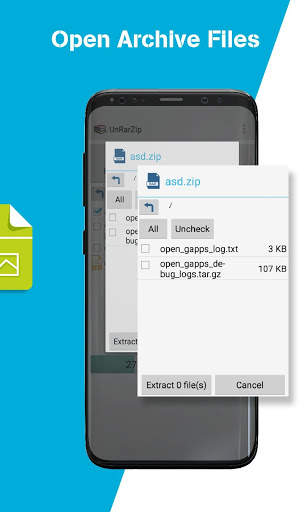 Unzip, Unrar: Extractor & Compressor Files Easy screenshot 3