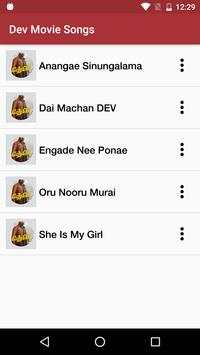 Dev Movie Songs screenshot 3