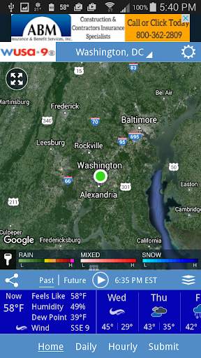 WUSA 9 WEATHER screenshot 1
