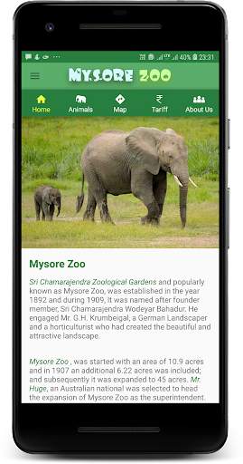 Mysore Zoo Guide (Unofficial) screenshot 3