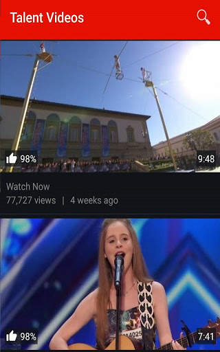 Talent Videos 4 تصوير الشاشة