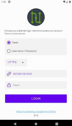 GitNex for Gitea 1 تصوير الشاشة