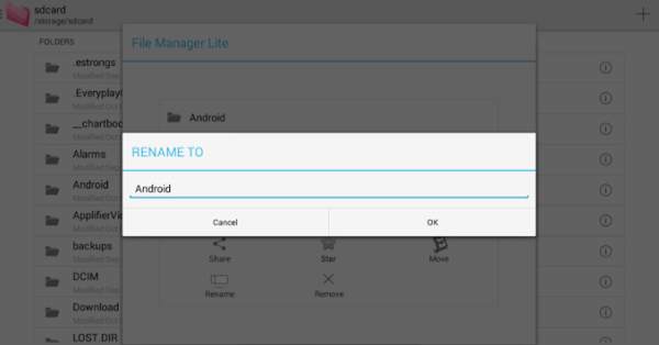 File Manager Lite screenshot 4