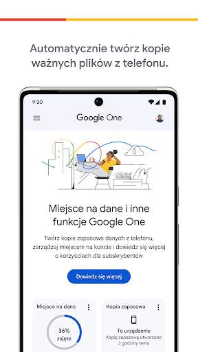 Google One screenshot 1