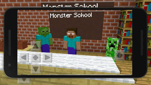 Mod Monster School For Minecraft PE screenshot 4