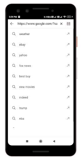 Go Voice Search 4 تصوير الشاشة