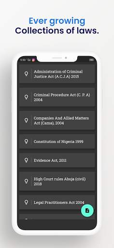 Nigerian Law App 3 تصوير الشاشة