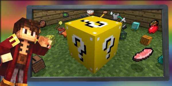 LuckyBlock mod MCPE screenshot 2
