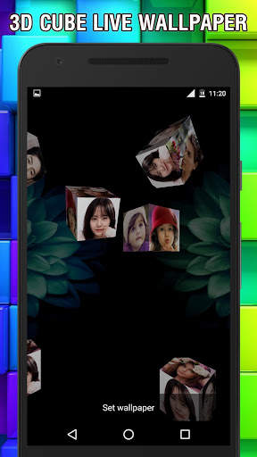 3D Photo Frame Cube Live Wallp скриншот 16