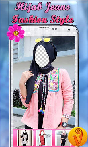 Hijab Jeans Fahsion Style screenshot 3