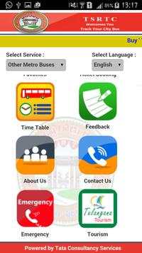 TSRTC Live Bus Track screenshot 2
