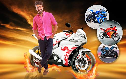 Bike Pic Blend Photo Editor 4 تصوير الشاشة