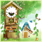 Clock Live Wallpaper-Free icon