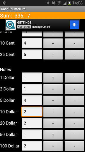 Cash counter pro स्क्रीनशॉट 2