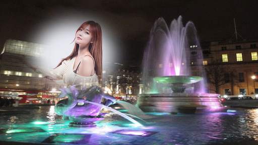 Fountain photo frame costume montage editor screenshot 3