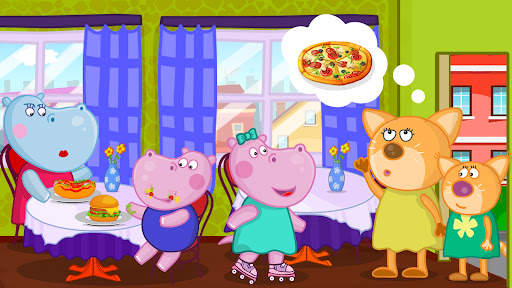 Kids cafe. Funny kitchen game screenshot 3