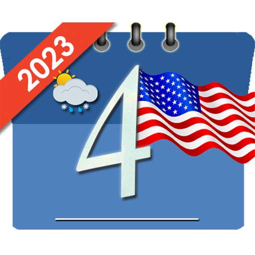 US Calendar with Holidays 2023 8.2