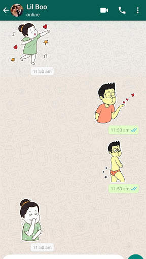 Official Lovehandle Comics Stickers for Whatsapp screenshot 5