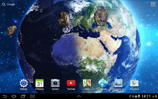HD Space Live Wallpaper screenshot 9