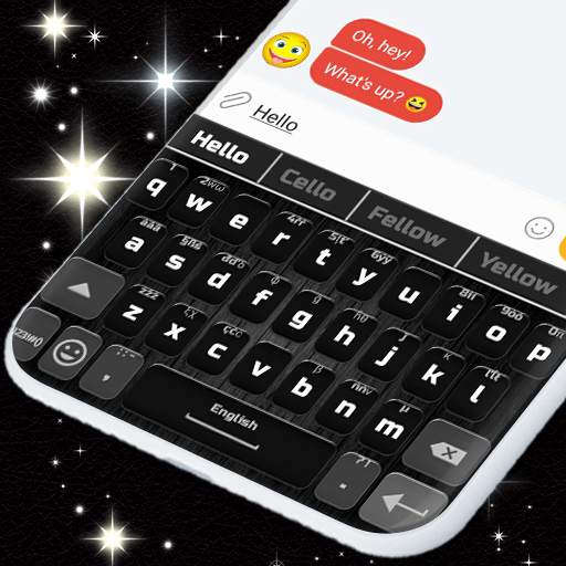 Dark Black Keyboard ⭐ Dark Theme Keyboards Free 2.4.8