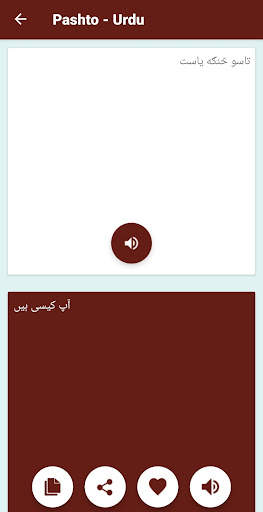 Pashto - Urdu Translator screenshot 5