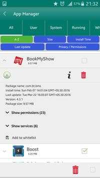 Droid Master (Boost & AppLock) screenshot 6