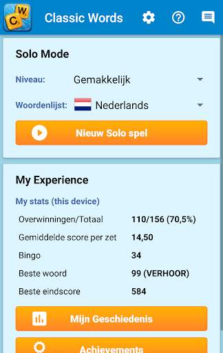 Classic Words (Nederlands) screenshot 5