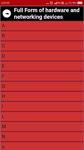 All Full Form screenshot 2