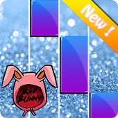 Bad Bunny : 🎹 New Piano Game icon