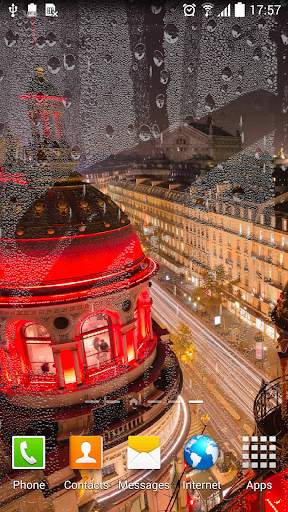 Rainy Paris Live Wallpaper screenshot 2