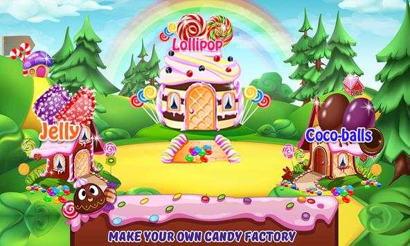 Panda Candy Maker Factory And Ice Cream Cooking screenshot 1