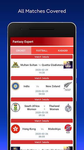 Fantasy Expert - D11 Team Prediction and Tips screenshot 1