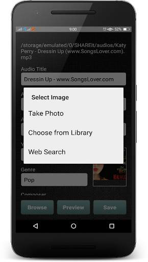 Music Tag Editor - mp3 tagger, screenshot 4