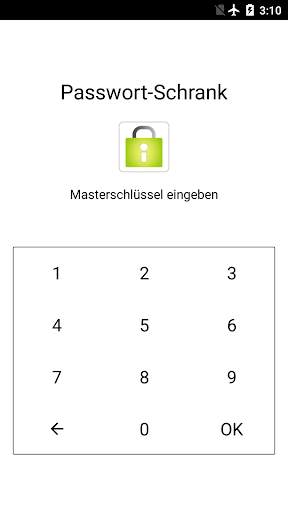 Passwort-Schrank und Manager screenshot 1