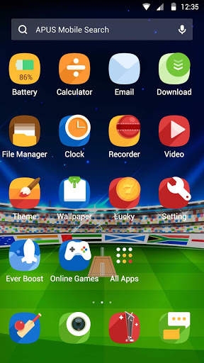 Cricket tema untuk APUS screenshot 2
